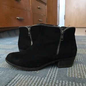 JustFab Black Booties